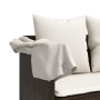 Set comedor de jardín 5 piezas y cojines ratán sintético marrón by vidaXL, Garden sets - Ref: Foro24-3261552, Price: 437,21 €...