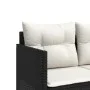 Set de muebles de jardín 5 pzas y cojines ratán sintético negro by vidaXL, Garden sets - Ref: Foro24-3261533, Price: 305,46 €...