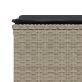 Set de sofás jardín y cojines 5 pzas ratán sintético gris claro by vidaXL, Garden sets - Ref: Foro24-3261544, Price: 366,32 €...