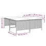 Set de sofás jardín y cojines 5 pzas ratán sintético gris claro by vidaXL, Garden sets - Ref: Foro24-3261544, Price: 378,34 €...