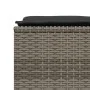Juego de sofás jardín con cojines 5 pzas ratán sintético gris by vidaXL, Garden sets - Ref: Foro24-3261565, Price: 382,23 €, ...