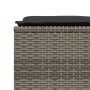 Juego de sofás jardín con cojines 5 pzas ratán sintético gris by vidaXL, Garden sets - Ref: Foro24-3261565, Price: 389,60 €, ...