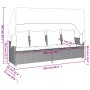 Juego de sofás jardín con cojines 5 pzas ratán sintético gris by vidaXL, Garden sets - Ref: Foro24-3261565, Price: 389,60 €, ...
