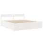 Bed frame with drawers solid white pine wood 180x200 cm by vidaXL, Beds and slatted bases - Ref: Foro24-3282340, Price: 332,9...