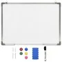 Magnetische, trocken abwischbare Tafel aus weißem Stahl, 70 x 50 cm von vidaXL, Whiteboards - Ref: Foro24-146632, Preis: 36,2...