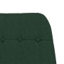 Dark green fabric rocking chair with footstool by vidaXL, Rocking chairs - Ref: Foro24-3097709, Price: 148,18 €, Discount: %
