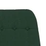 Dark green fabric rocking chair with footstool by vidaXL, Rocking chairs - Ref: Foro24-3097709, Price: 146,12 €, Discount: %