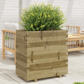 Jardinera madera de pino impregnada 70x40x72,5 cm de vidaXL, Maceteros y jardineras - Ref: Foro24-3282593, Precio: 183,40 €, ...