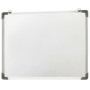 Magnetische, trocken abwischbare Tafel aus weißem Stahl, 70 x 50 cm von vidaXL, Whiteboards - Ref: Foro24-146632, Preis: 36,9...