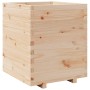 Massive Holz-Pflanzkübel aus Kiefer 60x60x72,5 cm von vidaXL, Töpfe und Pflanzgefäße - Ref: Foro24-3282579, Preis: 186,87 €, ...