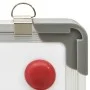 Magnetische, trocken abwischbare Tafel aus weißem Stahl, 70 x 50 cm von vidaXL, Whiteboards - Ref: Foro24-146632, Preis: 36,2...