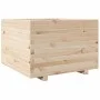 Jardinera de madera maciza de pino 70x70x49,5 cm de vidaXL, Maceteros y jardineras - Ref: Foro24-3282524, Precio: 154,71 €, D...