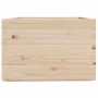 Jardinera de madera maciza de pino 70x70x49,5 cm de vidaXL, Maceteros y jardineras - Ref: Foro24-3282524, Precio: 154,71 €, D...