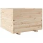Jardinera de madera maciza de pino 70x70x49,5 cm de vidaXL, Maceteros y jardineras - Ref: Foro24-3282524, Precio: 154,71 €, D...