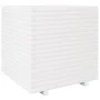 Jardinera madera maciza de pino blanco 70x70x72,5 cm by vidaXL, Pots and planters - Ref: Foro24-3282585, Price: 256,62 €, Dis...