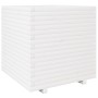 Massive Blumenkasten aus weißem Kiefernholz 70x70x72,5 cm von vidaXL, Töpfe und Pflanzgefäße - Ref: Foro24-3282585, Preis: 25...