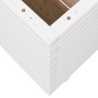 Jardinera madera maciza de pino blanco 70x70x72,5 cm by vidaXL, Pots and planters - Ref: Foro24-3282585, Price: 259,96 €, Dis...