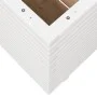 Jardinera madera maciza de pino blanco 70x70x72,5 cm by vidaXL, Pots and planters - Ref: Foro24-3282585, Price: 256,62 €, Dis...