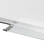 Pizarra magnética de borrado en seco acero blanco 70x50 cm