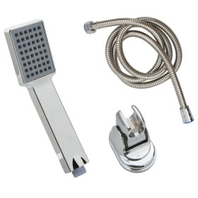 Shower head with 1.5 m chrome hose by vidaXL, shower heads - Ref: Foro24-146490, Price: 35,16 €, Discount: %