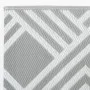 Gray PP outdoor rug 140x200 cm by vidaXL, Outdoor protectors - Ref: Foro24-368566, Price: 28,74 €, Discount: %