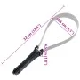 Doppelseitige Pferdeklinge aus silbernem Edelstahl von vidaXL, Kämme, Bürsten und Handschuhe zur Pferdepflege - Ref: Foro24-1...