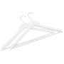 Juego perchas ropa 100 uds antideslizantes madera dura blanco de vidaXL, Perchas - Ref: Foro24-289916, Precio: 136,44 €, Desc...