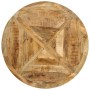 Esstisch aus massivem unbehandeltem Mangoholz Ø110x75 cm von vidaXL, Küchen- und Esstische - Ref: Foro24-358882, Preis: 296,2...