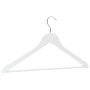 Kleiderbügel-Set 20-tlg. rutschfestes Hartholz weiß von vidaXL, Kleiderbügel - Ref: Foro24-289914, Preis: 40,49 €, Rabatt: %