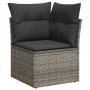 7-piece garden sofa set with gray synthetic rattan cushions by vidaXL, Garden sets - Ref: Foro24-3274980, Price: 458,38 €, Di...