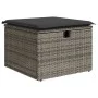 Garden sofa and cushion set 8 pieces gray synthetic rattan by vidaXL, Garden sets - Ref: Foro24-3275150, Price: 538,05 €, Dis...