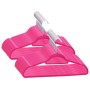 Set mit 50 rutschfesten Kleiderbügeln aus rosa Samt von vidaXL, Kleiderbügel - Ref: Foro24-289924, Preis: 45,01 €, Rabatt: %