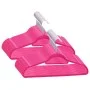 Set of 50 non-slip pink velvet clothes hangers by vidaXL, Hangers - Ref: Foro24-289924, Price: 42,27 €, Discount: %