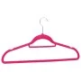 Set of 50 non-slip pink velvet clothes hangers by vidaXL, Hangers - Ref: Foro24-289924, Price: 42,27 €, Discount: %