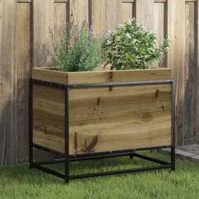 Impregnated pine wood planter 60x40x50 cm by vidaXL, Pots and planters - Ref: Foro24-847027, Price: 79,27 €, Discount: %
