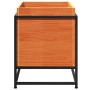 Solid wax brown pine wood planter 60x40x50 cm by vidaXL, Pots and planters - Ref: Foro24-847025, Price: 67,66 €, Discount: %