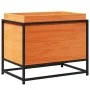 Jardinera de madera maciza pino marrón cera 60x40x50 cm de vidaXL, Maceteros y jardineras - Ref: Foro24-847025, Precio: 66,77...