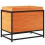Solid wax brown pine wood planter 60x40x50 cm by vidaXL, Pots and planters - Ref: Foro24-847025, Price: 67,66 €, Discount: %