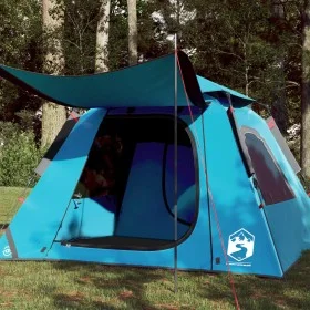 Iglu-Zelt 4 Personen schnell öffnend blau von vidaXL, Zelte - Ref: Foro24-4004144, Preis: 117,16 €, Rabatt: %
