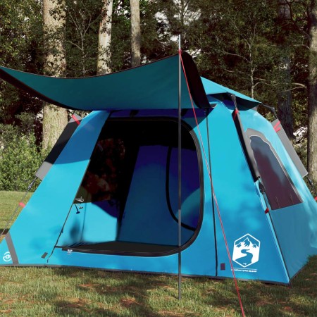 Iglu-Zelt 4 Personen schnell öffnend blau von vidaXL, Zelte - Ref: Foro24-4004144, Preis: 106,10 €, Rabatt: %