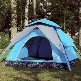 Iglu-Zelt 3 Personen schnell öffnend blau von vidaXL, Zelte - Ref: Foro24-4004178, Preis: 79,05 €, Rabatt: %