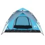 Tienda de campaña iglú 3 personas apertura rápida azul de vidaXL, Tiendas de campaña - Ref: Foro24-4004178, Precio: 79,05 €, ...