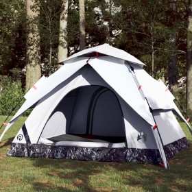 Igloo tent 4 person opaque fabric quick opening white by vidaXL, tents - Ref: Foro24-4004184, Price: 99,89 €, Discount: %