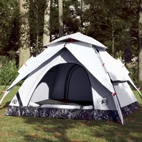 Igloo tent 4 person opaque fabric quick opening white by vidaXL, tents - Ref: Foro24-4004184, Price: 117,10 €, Discount: %