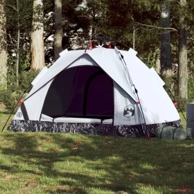Iglu-Zelt für 2 Personen, blickdichter Stoff, schnell zu öffnen, weiß von vidaXL, Zelte - Ref: Foro24-4004192, Preis: 70,12 €...