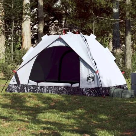 Igloo tent 2 person opaque fabric quick opening white by vidaXL, tents - Ref: Foro24-4004192, Price: 70,12 €, Discount: %