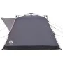 Cabin tent 4 people quick opening gray orange by vidaXL, tents - Ref: Foro24-4004221, Price: 153,04 €, Discount: %