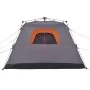 Kabinenzelt für 4 Personen, schnell öffnend, grau-orange von vidaXL, Zelte - Ref: Foro24-4004221, Preis: 153,04 €, Rabatt: %