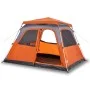Iglu-Zelt 6 Personen schnell öffnend grau/orange von vidaXL, Zelte - Ref: Foro24-4004235, Preis: 202,06 €, Rabatt: %