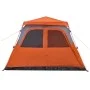 Iglu-Zelt 6 Personen schnell öffnend grau/orange von vidaXL, Zelte - Ref: Foro24-4004235, Preis: 202,06 €, Rabatt: %